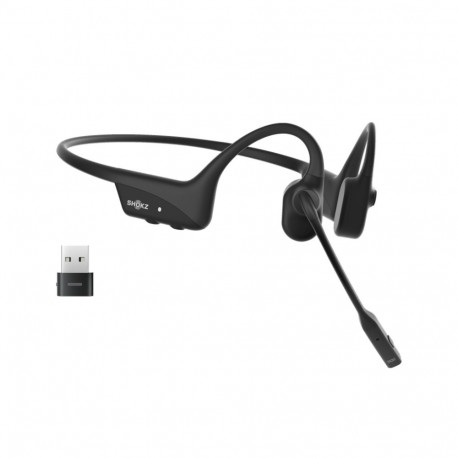 SHOKZ OpenComm2 UC 2025 uuendatud juhtmevaba Bluetooth luujuhtivusega videokonverentsi peakomplekt U