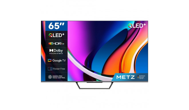 Metz QLED 65MQD7500Z 165,1 cm (65") 4K Ultra HD nutikas teler Wi-Fi 390 cd/m² must