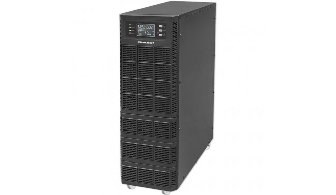 Qoltec 52283 katkestusteta toiteallikas UPS | 6kVA | 6000W | võimsustegur 1.0 | LCD | EPO | USB | on