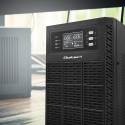 Qoltec 52283 Uninterruptible Power Supply UPS | 6kVA | 6000W | Power factor 1.0 | LCD | EPO | USB | 