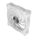 Akasa SOHO AR arvutikorpus jahutusradiaator 12 cm läbipaistev, valge 1 tk