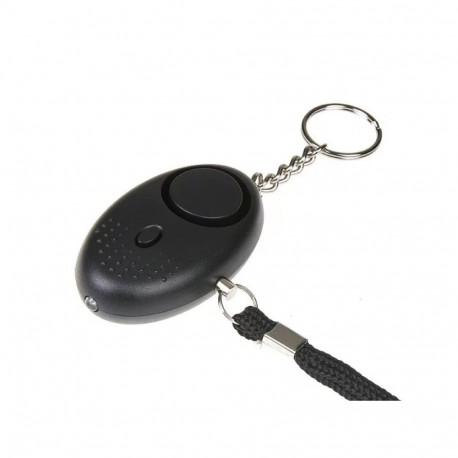 Personal alarm GUARD SCORPION siren 120 dB  LED flashlight Black (YC-003-BL)