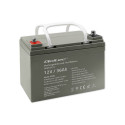 Qoltec akumulator AGM | 12V | 36Ah | hooldusvaba | tõhus | LongLife | UPS-i, motorolleri jaoks
