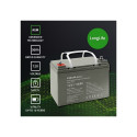 Qoltec akumulator AGM | 12V | 36Ah | hooldusvaba | tõhus | LongLife | UPS-i, motorolleri jaoks