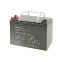 Qoltec akumulator AGM | 12V | 36Ah | hooldusvaba | tõhus | LongLife | UPS-i, motorolleri jaoks