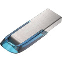 SanDisk Ultra Flair USB-mälupulk 64 GB USB Type-A 3.2 Gen 1 (3.1 Gen 1) sinine, hõbedane
