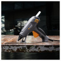 STEINEL Gluematic 3011 Koffer Klebepistole Hot glue gun Grey, Orange 45 W