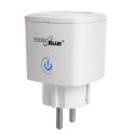 GreenBlue WiFi kaugjuhitav pistik, Android/iOS/Alexa/Google Home, energiatarve, taimer, max 3680W, t