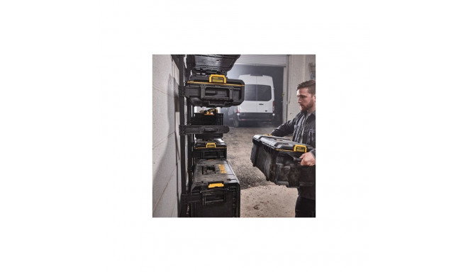 DeWALT DWST83294-1 väikeosade/tööriistakast polükarbonaat must, kollane