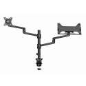 Gembird MA-DA-04 monitor mount / stand 81.3 cm (32") Desk Black