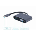 Cablexpert A-USB3C-HDMIVGA-01 USB graafikaadapter hall