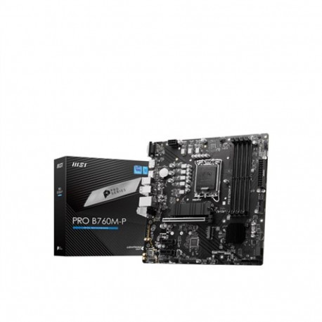 MSI emaplaat PRO B760M-P Intel B760 LGA 1700 micro ATX