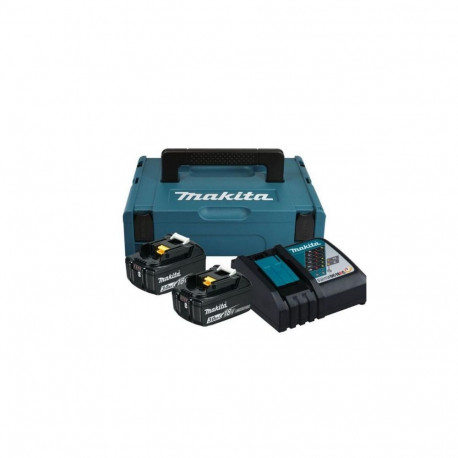 18V MAKPAC 2*3.0AH BL1830B+DC18RC toitekomplekt