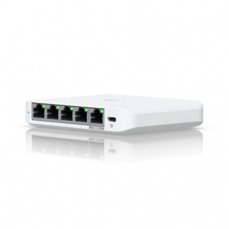 Ubiquiti UniFi Flex Mini 2.5G Managed 2.5G Ethernet (100/1000/2500) Power over Ethernet (PoE) Deskto