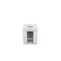 Extralink Rackmount cabinet 6U 10" Gray wall-mounted
