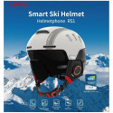 Livall RS1 Bluetooth PTT Alert SOS Ski Helmet White M