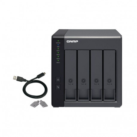 QNAP TR-004 must HDD/SSD korpus 2.5/3.5"