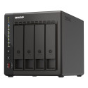QNAP TS-453E NAS Tower Intel® Celeron® J6412 8 GB 0 TB QNAP QTS Black