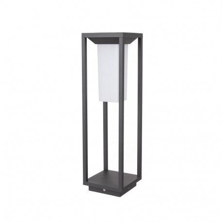 Słupek Ogrodowy Solarny V-TAC 4W LED SAMSUNG CHIP Szary 2-funkcje IP65 VT-66-N 3000K 280lm 3 Lata Gw