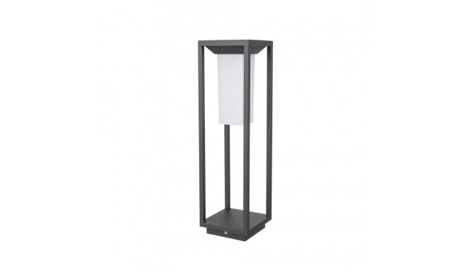 Słupek Ogrodowy Solarny V-TAC 4W LED SAMSUNG CHIP Szary 2-funkcje IP65 VT-66-N 3000K 280lm 3 Lata Gw