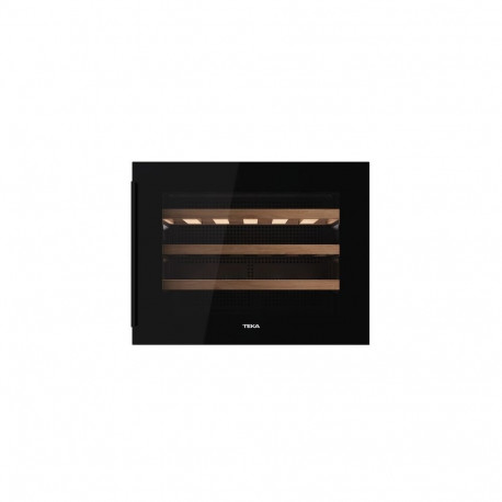Teka RVI 10024 GBK Thermoelectric wine cooler Freestanding Black 24 bottle(s)