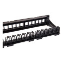 Techly Modular Patch Panel 24 Places UTP with Removable Modules 1 Unit Black
