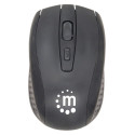 Manhattan 178990 keyboard Mouse included Universal RF Wireless Black