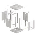 Lanberg WF11-3309-10S rack cabinet 9U Wall mounted rack Grey