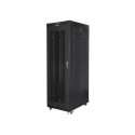 Lanberg FF01-8227-23BL rack cabinet 27U Freestanding rack Black
