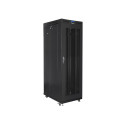 Lanberg FF01-8227-23BL rack cabinet 27U Freestanding rack Black