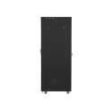 Lanberg FF01-8227-23BL rack cabinet 27U Freestanding rack Black
