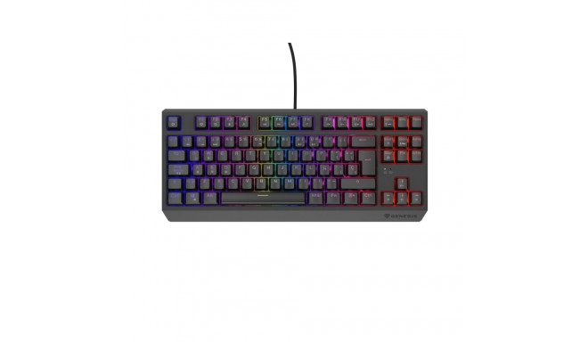 GENESIS Thor 230 TKL keyboard Gaming USB QWERTY Spanish Black