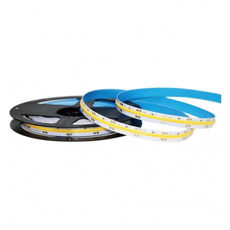 LED strip V-TAC VT-COB 512 pointless 512LED COB 24V CRI90+ 12W/m 6000K 1000lm (SKU 2651)