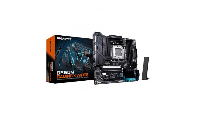GIGABYTE B850M GAMING X WIFI6E Motherboard - AMD Ryzen 9000 Series CPUs, 10+2+2 Phases Digital VRM, 