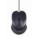 Gembird KBS-UM-04 klaviatuur hiirega universaalne USB QWERTY US inglise must