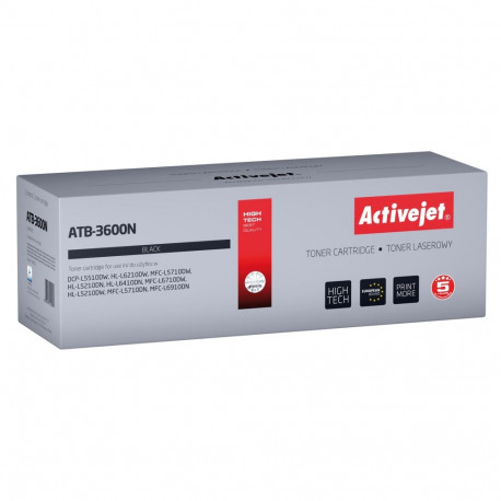 Activejet ATB-3600N Toner for Brother printers; Replacement Brother TN3600; Supreme; 3000 pages; bla