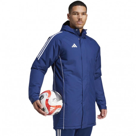 Meeste jope adidas Tiro 24 Stadium Parka sinine IR9495 XL