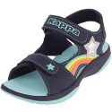 Kappa Pelangi G Sandals Navy Blue & Mint 261042K 6737 31