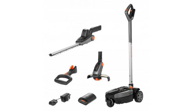 3in1, 12V, 4.0 Ah, lawn mower, shears, trimming.