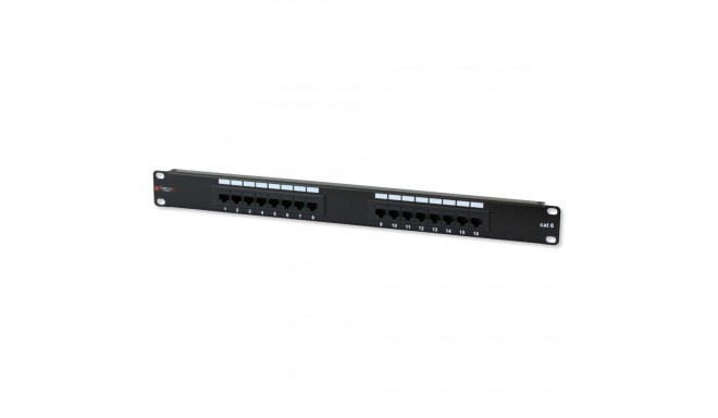 16 pordiga kaablipaigalduspaneel UTP Cat6