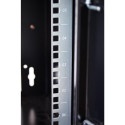 Techly 19" seinapaigaldatav võrguvõrk 9U 600 mm, must, kokkupandud I-CASE ER-1009B60