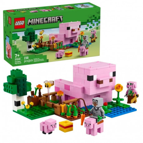 LEGO MINECRAFT 21268 põrsakese maja