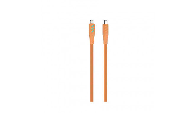 Havit CB6255 - USB laadimiskaabel tüüp C Lightning, 1 m (oranž)