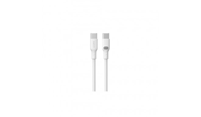 Havit USB Type C - USB Type C kaabel CB6280 1m, valge