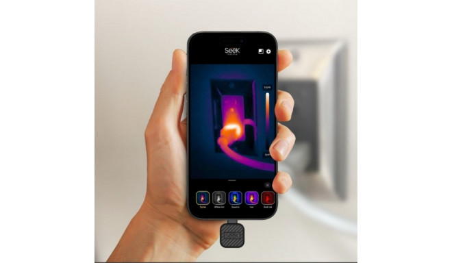 Seek Thermal CQ-ABAX thermal imaging camera Black 320 x 240 pixels