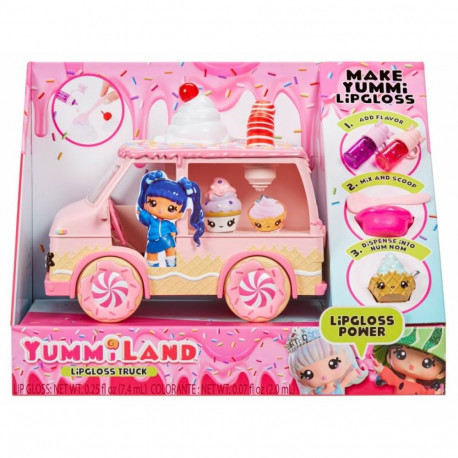 MGA Entertainment Yummiland Lipgloss Truck Doll trailer