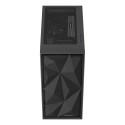 GENESIS DIAXID 605F MIDI TOWER Korpus USB-C Aknaga Must
