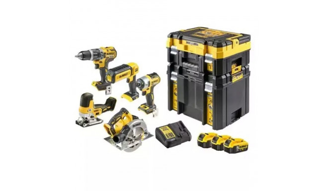 DEWALT 18V DCK500P3T Kombokomplekt (DCD796 + DCF887 + DCS570 + DCS335 + DCL050) 3x5.0Ah 2x TSTAK