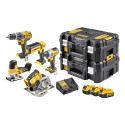 DEWALT 18V DCK500P3T Kombokomplekt (DCD796 + DCF887 + DCS570 + DCS335 + DCL050) 3x5.0Ah 2x TSTAK