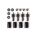 Alphacool Core Push 25 mm M3/M4/UNC 6-32 kinnituskomplekt, 4 tk